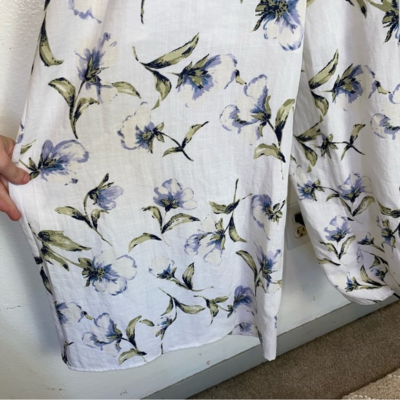 Lost + Wander Havana white floral print midi jumpsuit - Picture 10 of 15